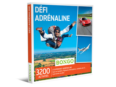 Coffret cadeau Défi Adrénaline