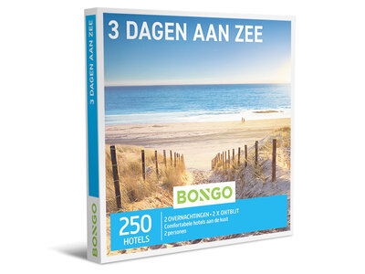 Cadeaubon 3 Dagen Aan Zee