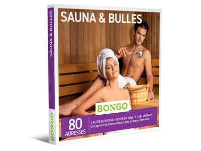 Coffret cadeau Sauna & Bulles