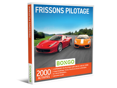 Coffret cadeau Frissons Pilotage