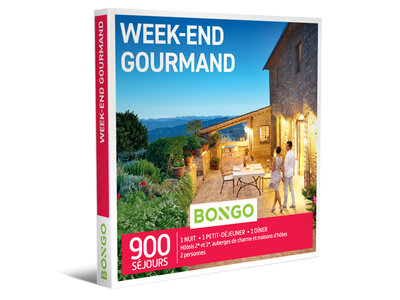 Coffret cadeau Week-end Gourmand