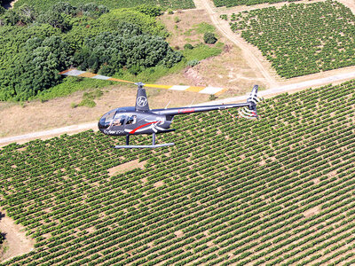 Coffret Vol en hélicoptère de 20 min pour 2 au-dessus de Bordeaux