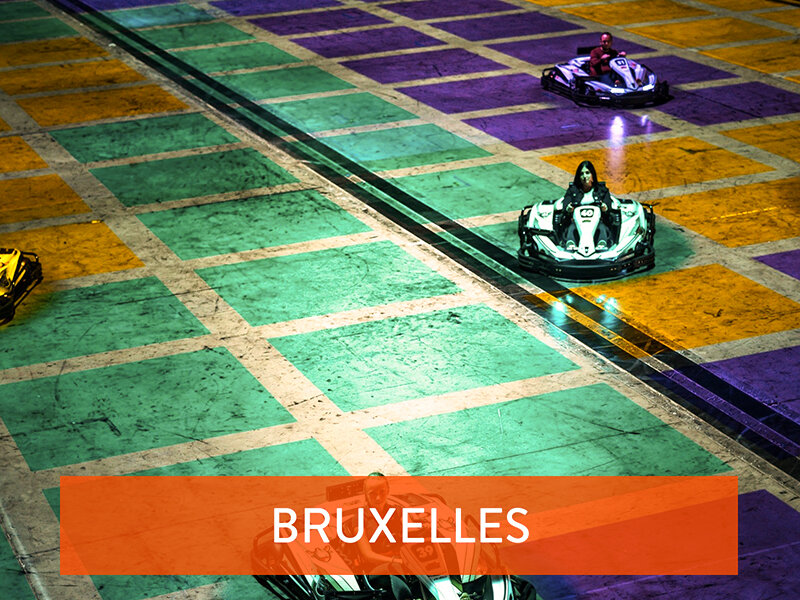 Coffret cadeau 2 sessions de BattleKart à Bruxelles pour 2 personnes