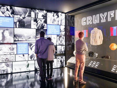 Caja 1 entrada de adulto al FC Barcelona Tour Inmersivo y Museo