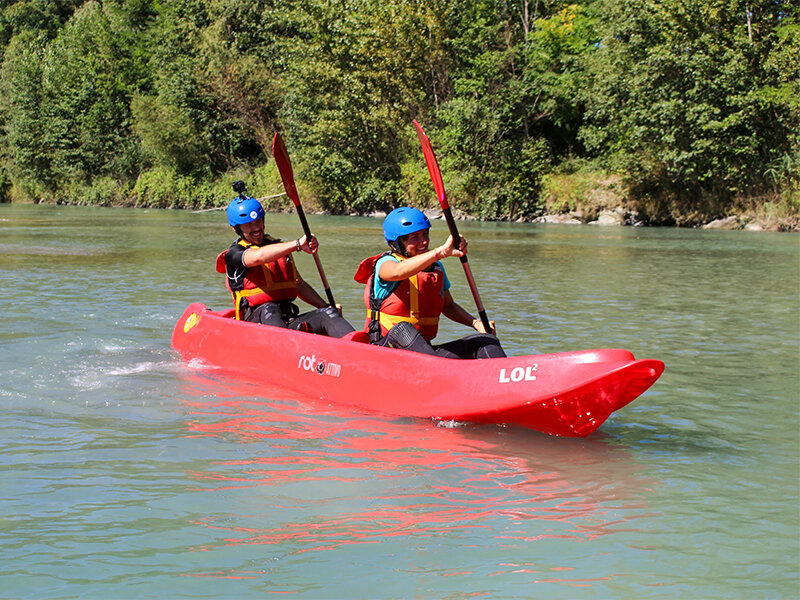 Kayak in Valtellina tra fauna e flora per 2 (1h 40min)