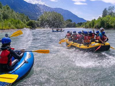 Cofanetto Rafting sulle ripide del fiume Adda in Valtellina per 2 (1h 30min)