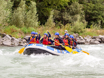 Rafting sulle ripide del fiume Adda in Valtellina per 2 (1h 30min)