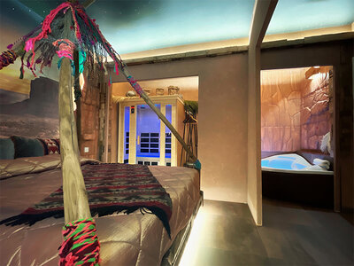 Cofanetto 1 notte in Suite Sioux con idromassaggio e sauna a Montecatini Terme