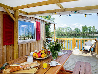 Séjour insolite de 2 jours en lodge sur un étang près de Melun