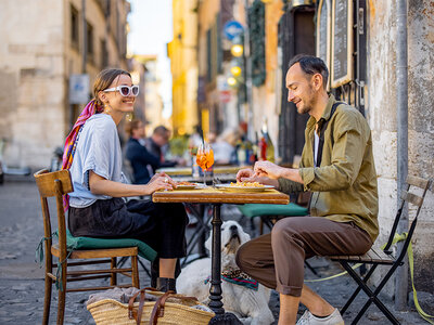 Coffret cadeau Délicieux tour gastronomique à Rome pour 2 personnes