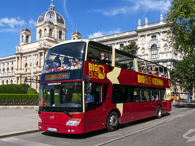 Coffret cadeau Découverte de Vienne avec un billet Big Bus Hop On Hop Off pour 2 personnes