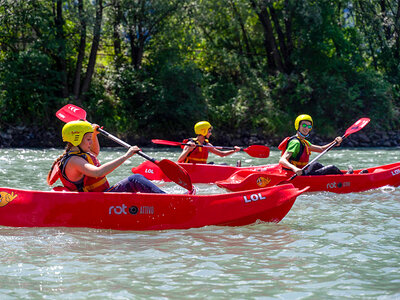 Escursione in kayak nella natura della Valtellina (1h 40min) per 1