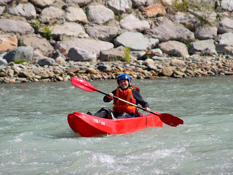 Escursione in kayak nella natura della Valtellina (1h 40min) per 1