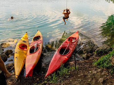 Alla scoperta del Lago di Castel Gandolfo con un emozionante tour in kayak per 2 persone