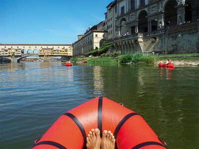 Avventura sull’Arno: escursione panoramica Rafting Pontevecchio a Firenze per 1