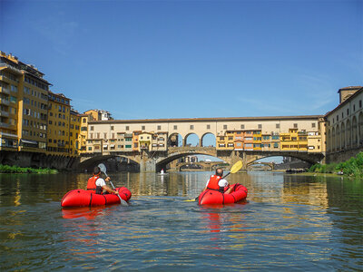 Cofanetto Avventura sull’Arno: escursione panoramica Rafting Pontevecchio a Firenze per 1