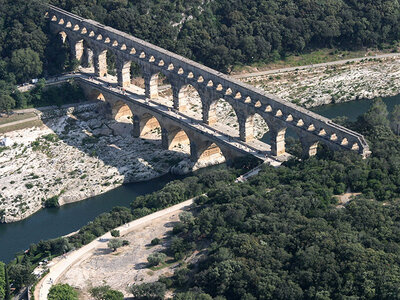 Coffret cadeau Vol en ULM de 20 min pour 2 au-dessus du pont du Gard