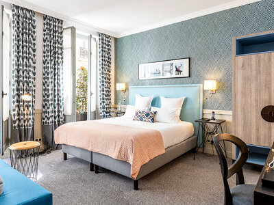 Coffret cadeau 3 jours en boutique-hôtel 4* à Paris avec mignardises et champagne