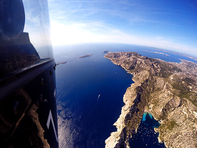 Geschenkbox Atemberaubender Helikopterflug an der Küste von Marseille für 2