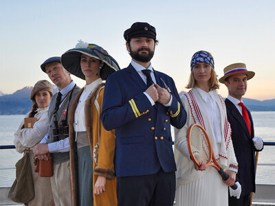 Coffret Souper repas-spectacle Meurtres et Mystères à Vevey pour 2 personnes