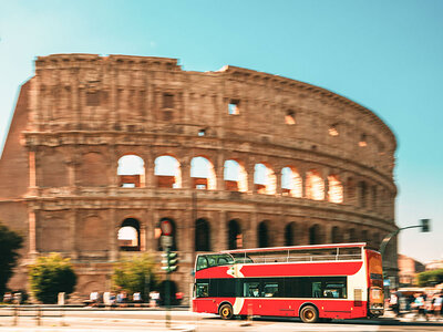 Coffret cadeau 3 jours en hôtel 4* à Rome avec visite panoramique en bus