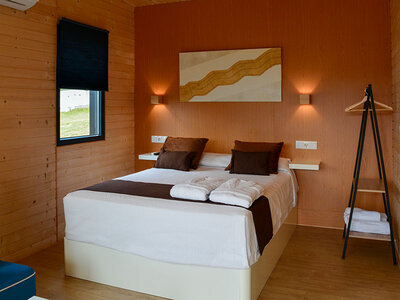 Cabañas Compostela: 2 noches en cabaña A Fervenza para 2 personas