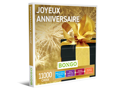 Coffret cadeau Joyeux Anniversaire