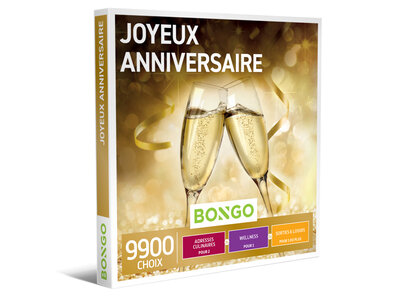 Coffret cadeau Joyeux Anniversaire