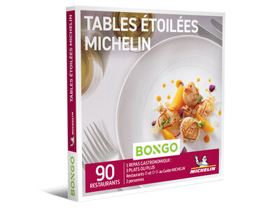 Coffret cadeau Tables Étoilées MICHELIN