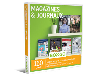 Coffret cadeau Magazines & Journaux