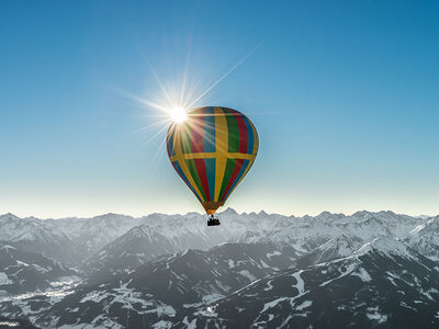 Coffret cadeau Vol en montgolfière pour 2 personnes au-dessus du Massif des Aravis