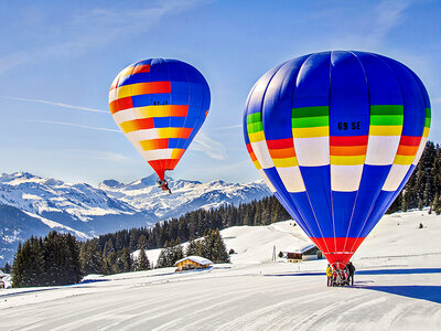 Coffret cadeau Vol en montgolfière dans les Alpes