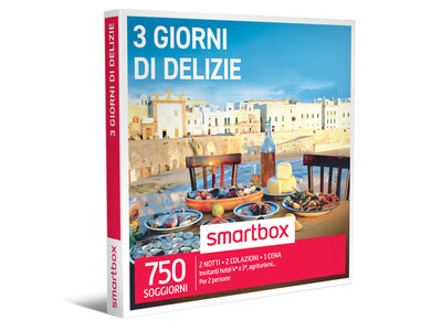 Cofanetto regalo 3 giorni di delizie