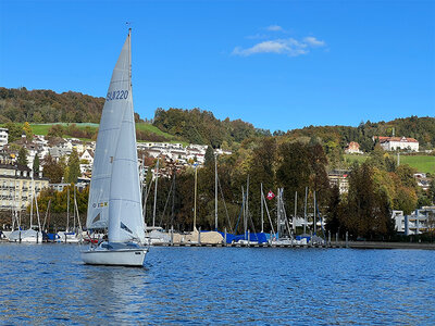 Coffret Cours d'initiation à la voile à Lucerne