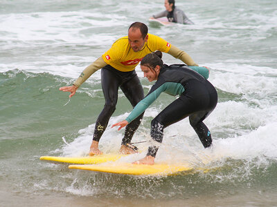 Curso de surf en Cantabria de 4 días para 2 personas