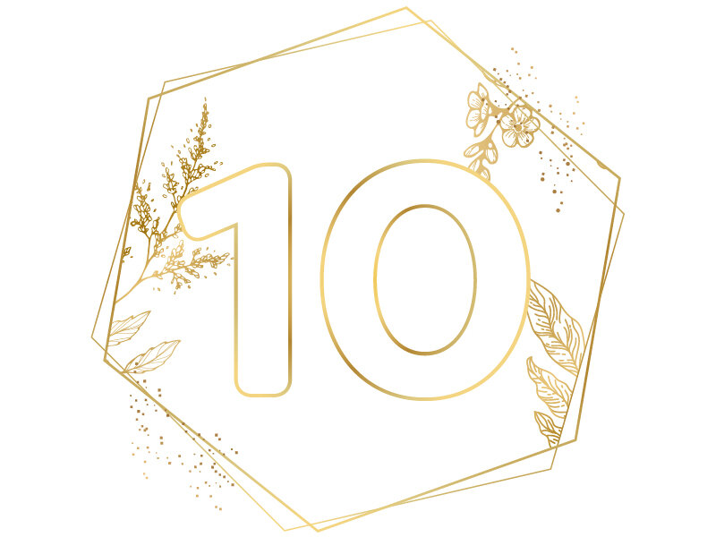 Noces d'étain : joyeux 10e anniversaire de mariage !