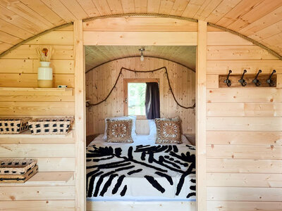 Séjour insolite en famille : 5 jours en roulotte près de Saint-Etienne