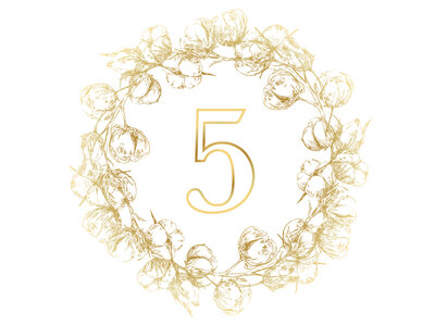 Caja regalo ¡Feliz 5º aniversario de boda!