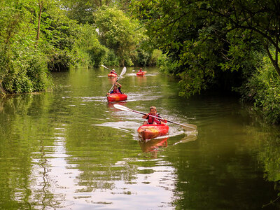 Coffret Excursion en kayak pour 2 personnes près de Louvain avec bières