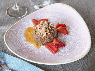 Cofanetto Menù Degustazione con calice di vino presso il Ristorante Osteria Gallo Nero in Piemonte