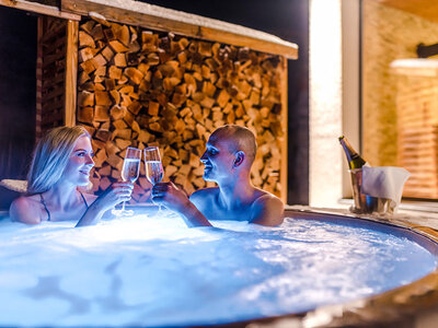 Spa privata e cabinovia-sauna per 2 all’Aktiv Hotel & Spa Hannigalp di Grächen