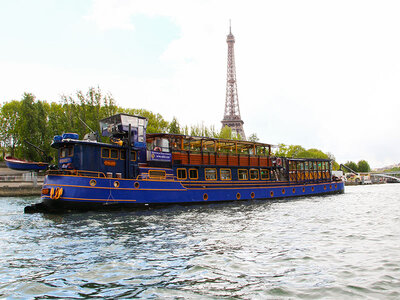 Croisière de 2h sur la Seine avec déjeuner et cocktail