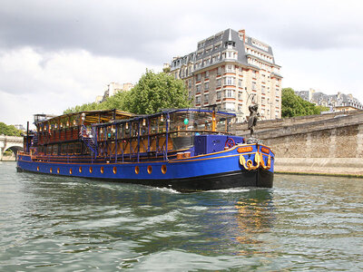 Coffret Croisière de 2h sur la Seine avec déjeuner et cocktail