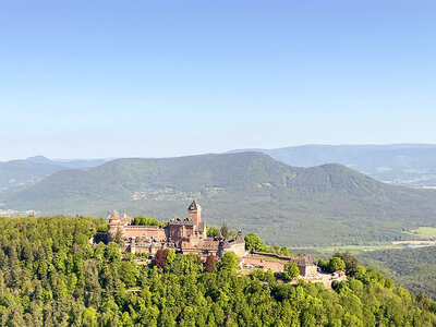 Coffret cadeau Vol en hélicoptère de 20 min près du château du Haut-Koenigsbourg