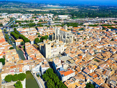 Vol en hélicoptère de 20 min pour 2 personnes près de Narbonne