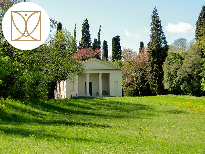 Tour guidato del Parco Frassanelle, della villa e delle grotte con aperitivo per 2