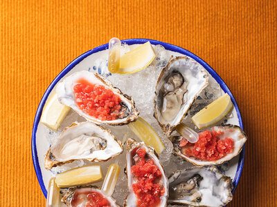 Säsongsanpassad 4-rätters lunchmeny för 2  på Odette i Köpenhamn