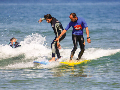 Coffret Séjour de 3 jours avec cours de surf en Espagne