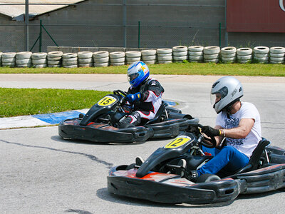 1 sesión de karting para 4 personas en Vic, Barcelona