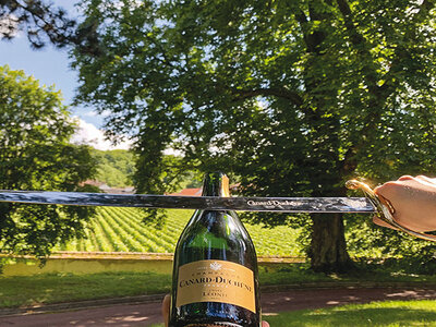 Cofanetto 2 notti vicino a Reims con introduzione al Sabrage e degustazione di Champagne